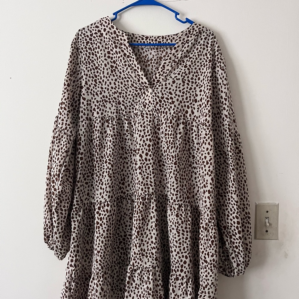 Leopard Print Women's Top